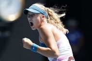Mirra Andreeva at the 2023 Australian Open